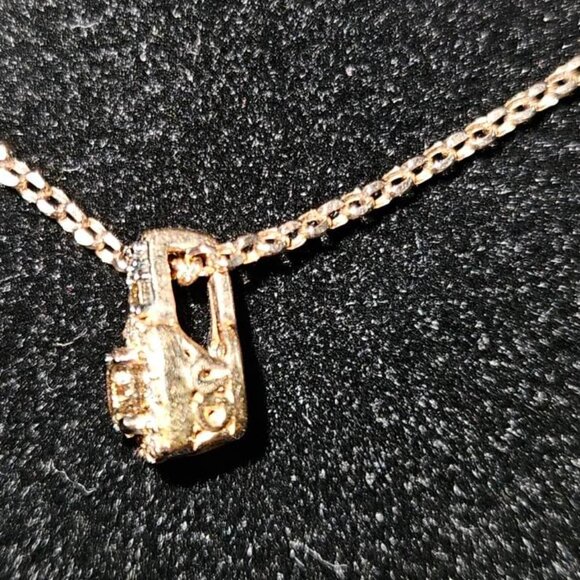 NIB 14k Le Vian rose gold chocolate diamond necklace and earring set - Picture 2 of 16